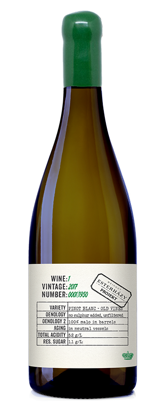 Projekt 1 Pinot Blanc Old Vines